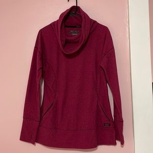 Marc New York Performance Fuchsia Cowl-neck Pullover